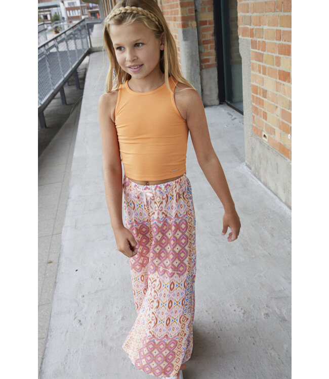 Tank top oranje Estelle