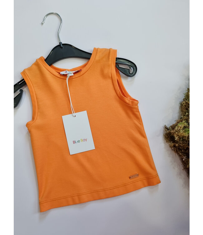 Tank top oranje Estelle