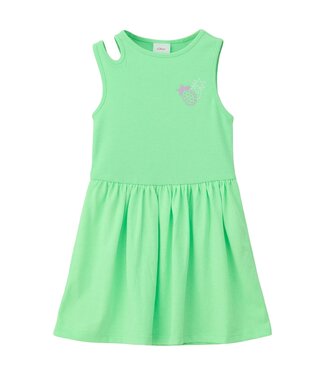 s.Oliver Jurk neon groen Ella