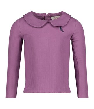 Jubel Longsleeve rib violet Wild Soul