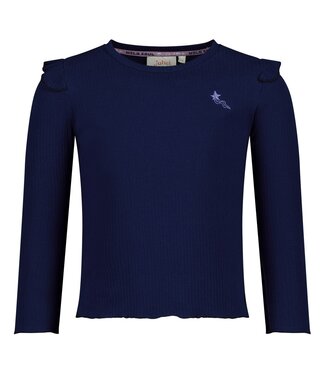 Jubel Longsleeve rib blauw Wild Soul