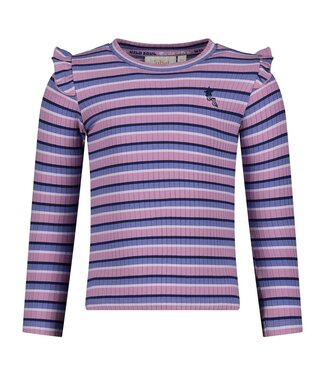 Jubel Longsleeve rib met streep Wild Soul