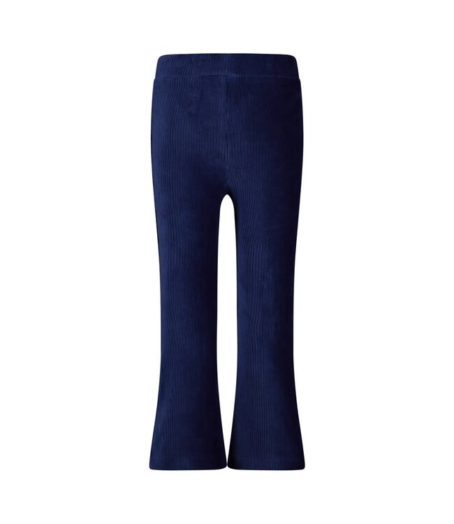 Jubel Flared Broek rib Blauw Wild Soul