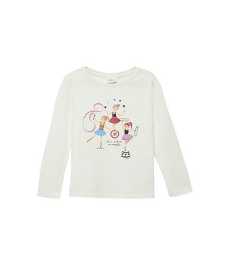 s.Oliver Longsleeve Circus ballerina ecru