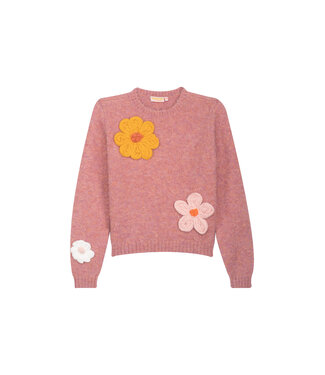 Someone Trui Beatrice flowers roze