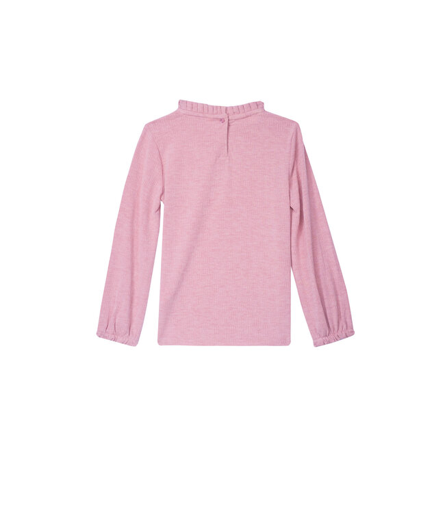 Someone Longsleeve Bonjour oudroze strik