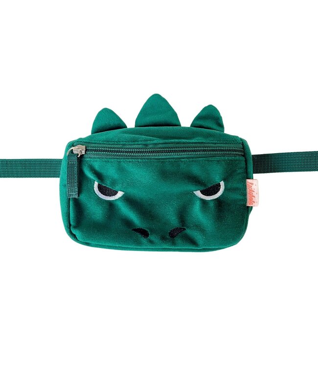 rockahula T-Rex buideltas velour groen