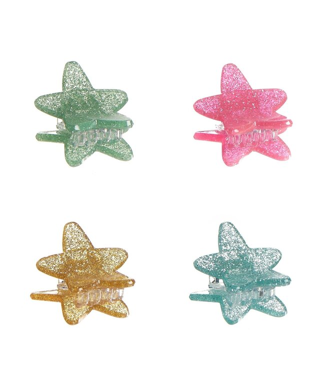 rockahula Claw Clips sterretjes glitter 4pack