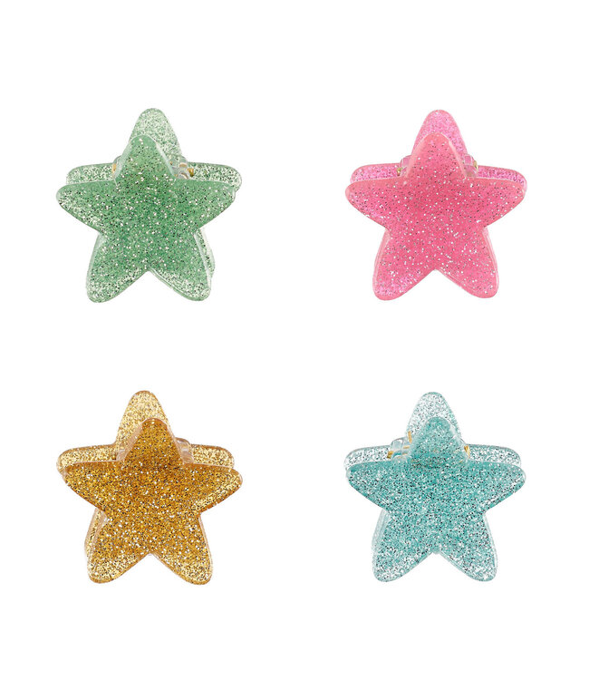 rockahula Claw Clips sterretjes glitter 4pack