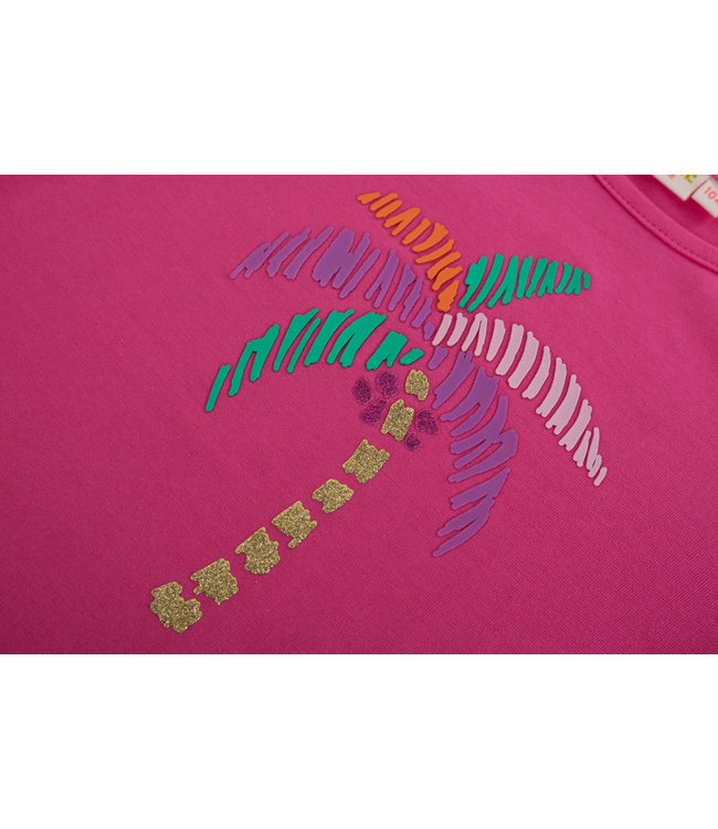 Someone Longsleeve donkerroze Estee palm