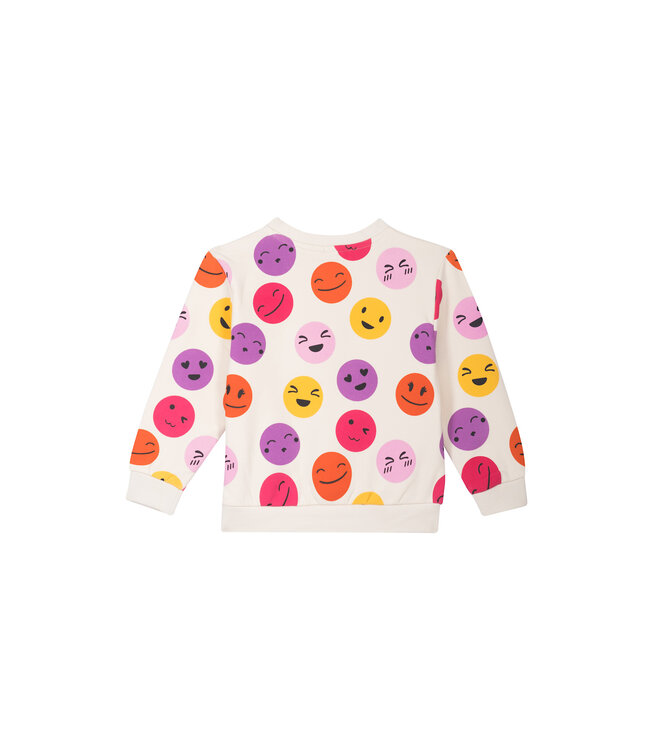 Someone Sweater Smiley ecru Furano