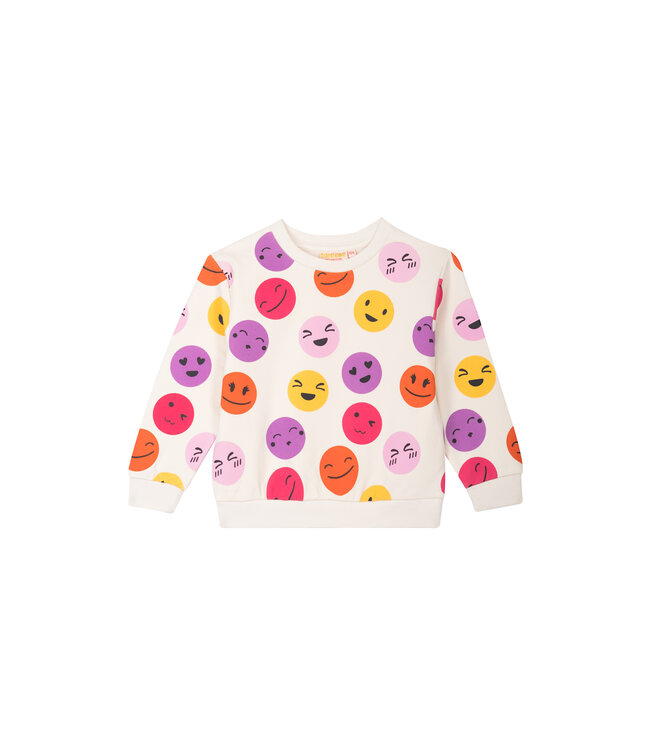 Someone Sweater Smiley ecru Furano