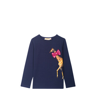 Someone Longsleeve Jolijn Giraffe met strik