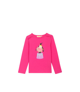 Someone Longsleeve roze Jolijn pinguin
