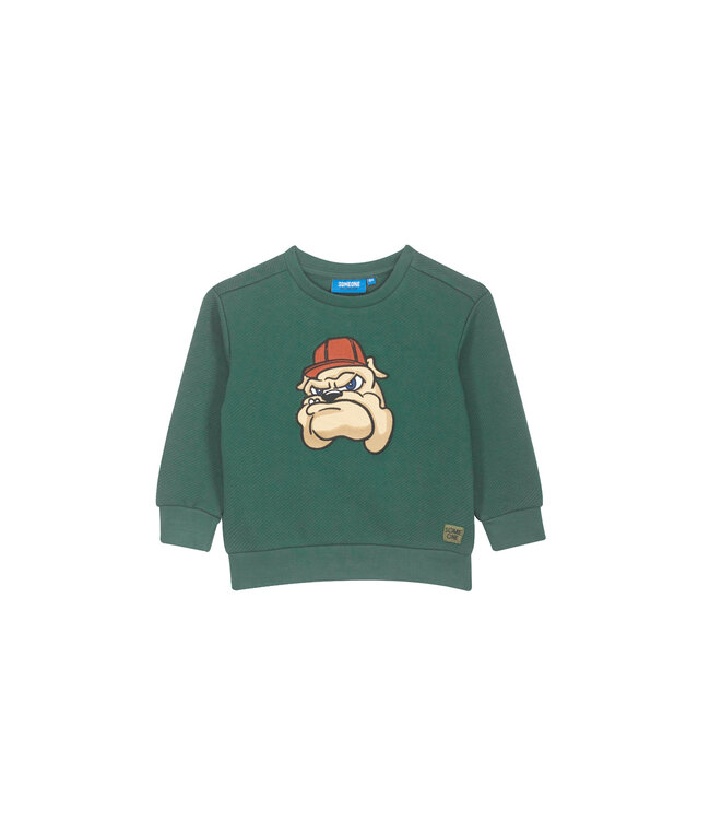 Someone Sweater hond Georges khaki