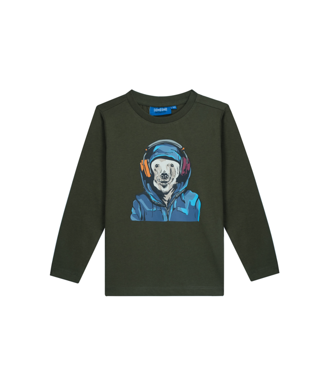 Someone Longsleeve Kenny ijsbeer khaki