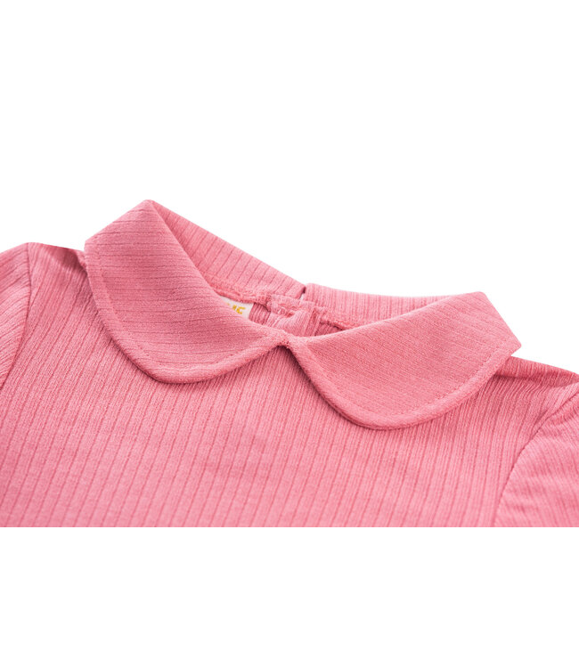 Someone Longsleeve Moya koraalroze kraagje