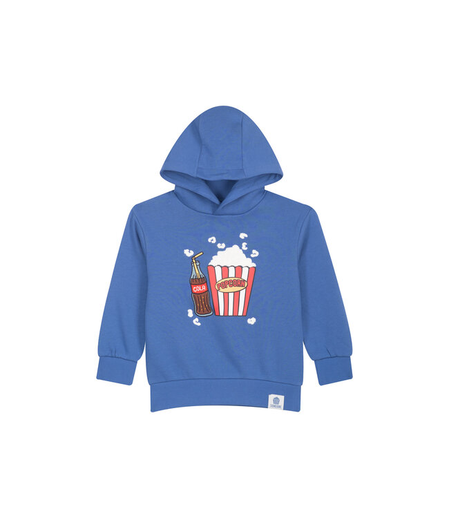 Someone Hoodie blauw Willem popcorn