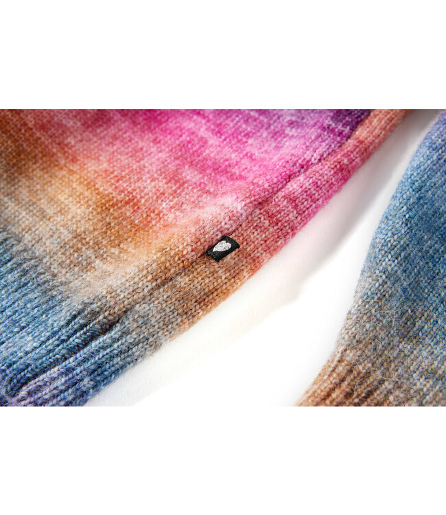 Someone Trui multi color gestreept Awesome days