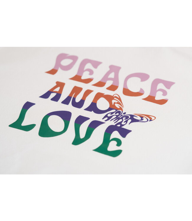 Someone Hoodie Peace Days ecru