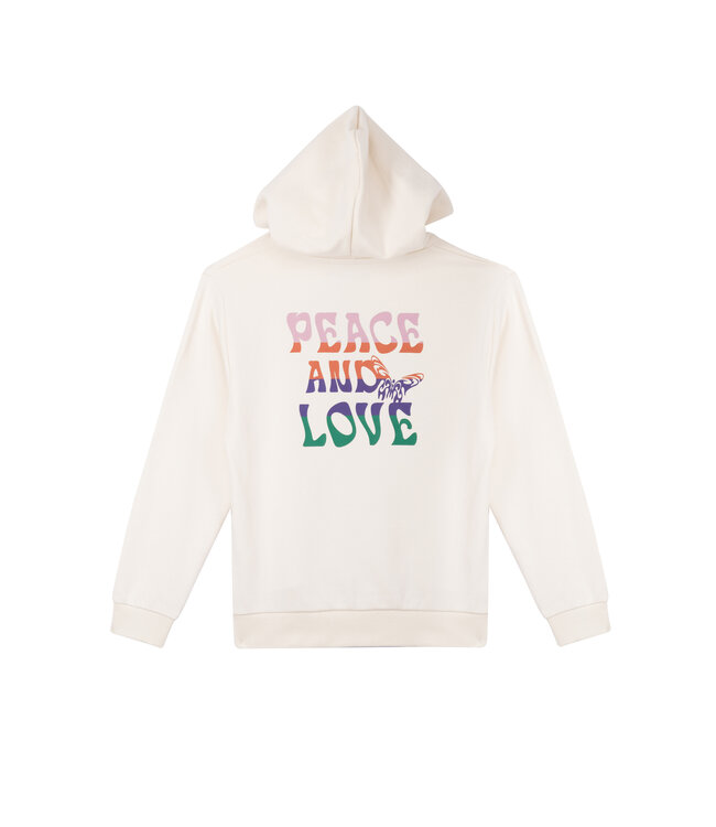 Someone Hoodie Peace Days ecru