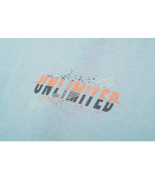 Someone Hoodie Overload lichtblauw Awesome