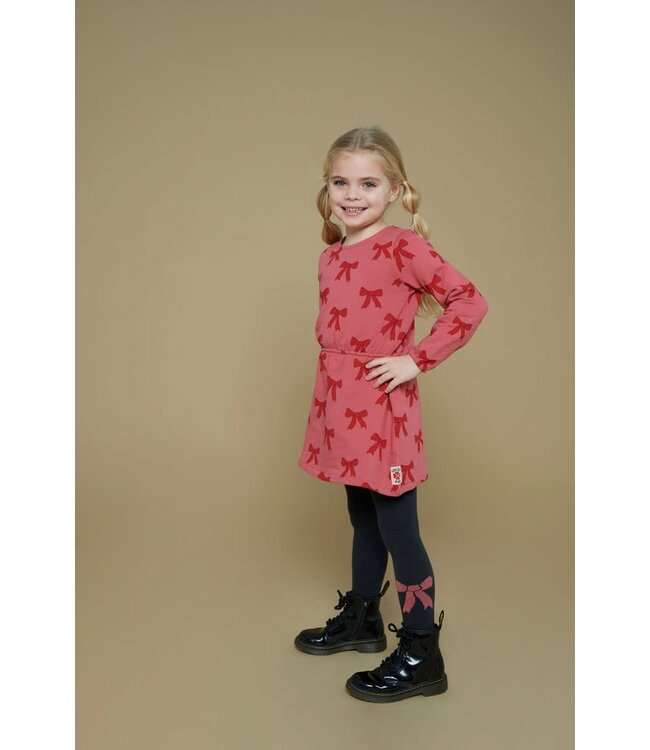 Jubel Jurk Roze strikjes Queen of hearts