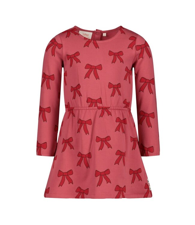 Jubel Jurk Roze strikjes Queen of hearts