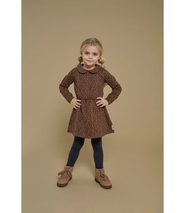 Jubel Leopard jurk Queen of hearts