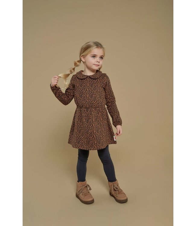 Jubel Leopard jurk Queen of hearts