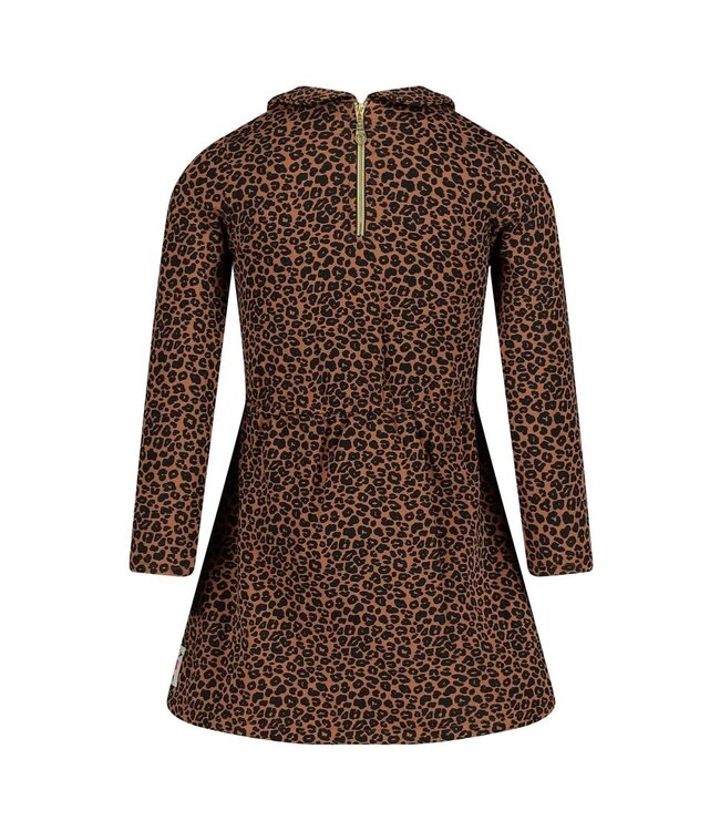 Jubel Leopard jurk Queen of hearts