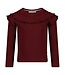 Jubel Longsleeve bordeaux queen of hearts