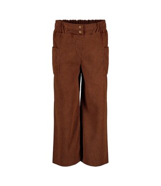 Jubel Wide leg velours bruin Queen of hearts