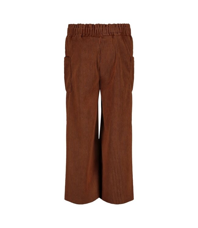 Jubel Wide leg velours bruin Queen of hearts