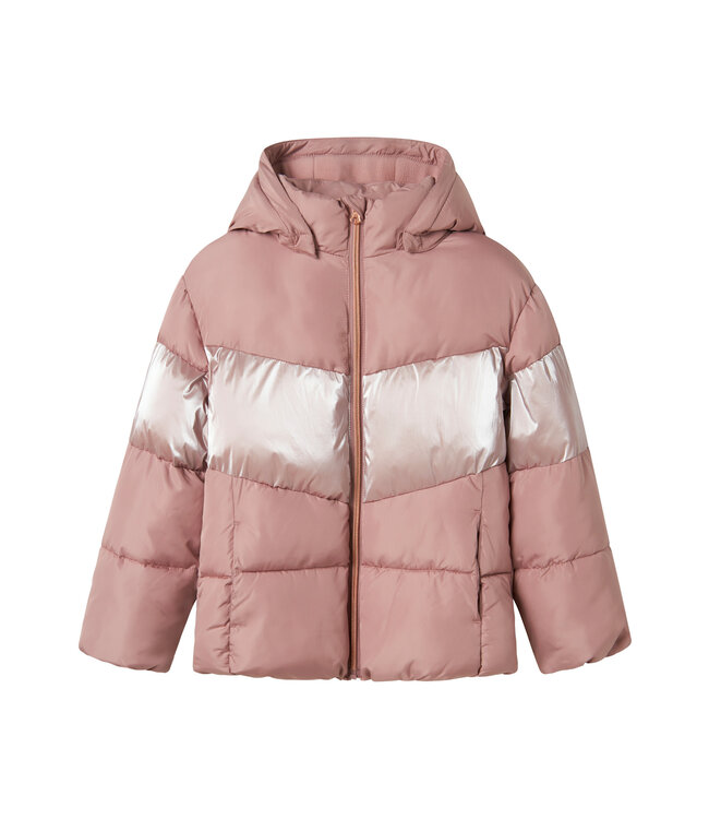 name it Puffer jas roze Mille