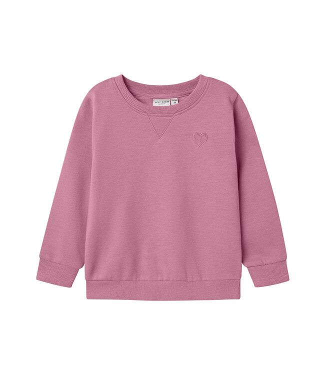 name it Vima Sweater donkerroze