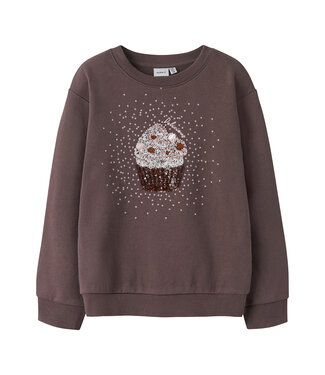 name it Sweater Peppercorn bruin Cupcake glitter