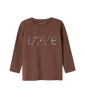 name it Longsleeve Nona bruin Love