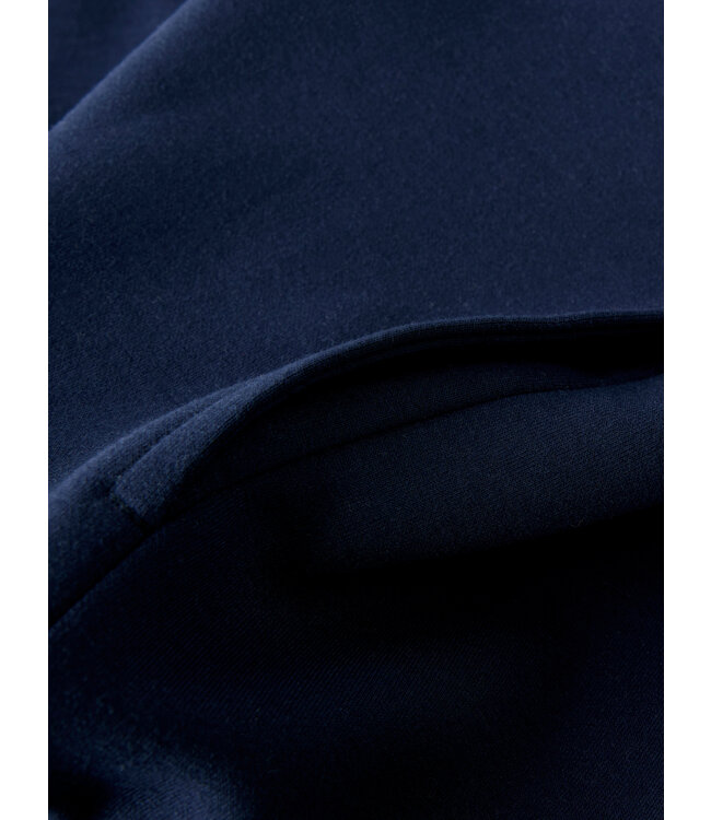 name it Hoodie met halve rits donkerblauw