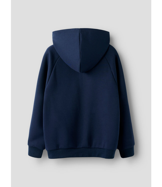 name it Hoodie met halve rits donkerblauw