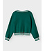 name it Sweater Brooklyn Groen witte boord