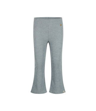 Koko Noko Velours rib broek flared lichtblauw
