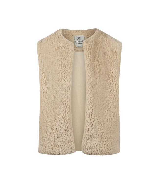 Koko Noko Waistcoat Ecru