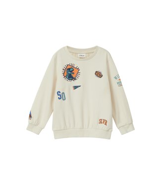 s.Oliver Sweater ecru cool and ready