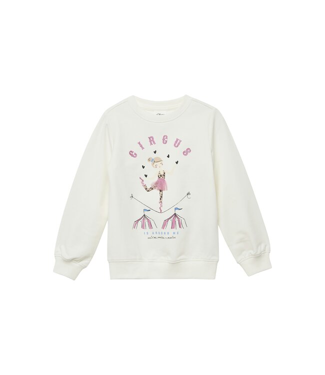 s.Oliver Sweater ecru Circus