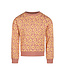 Koko Noko Sweater oudroze bloemetjes