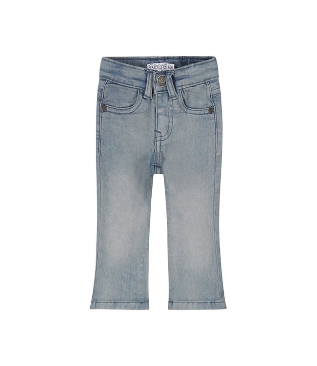 Dirkje Jeans skinny bootcut lichtblauw Nina