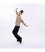 No Way Monday Wide leg jog trouser zwart