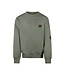 No Way Monday Sweater loose fit Groen Mont blanc