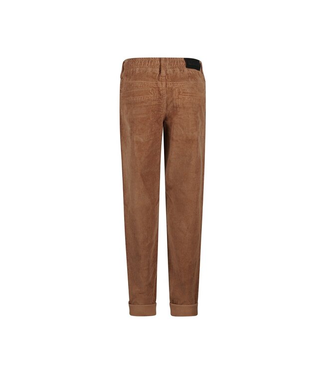 No Way Monday Velours trouser broek bruin